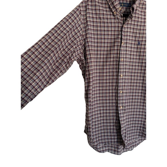Men’s Ralph Lauren Plaid Button Up Shirt Size XL - Picture 4 of 5